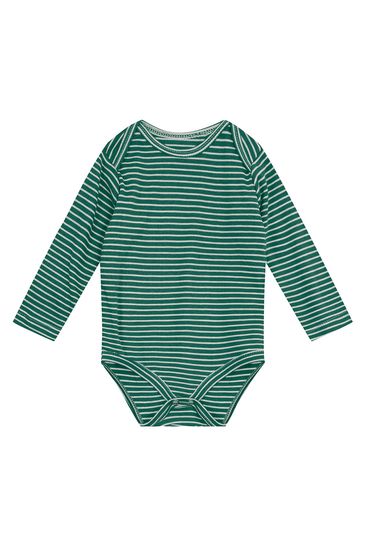 Body bebê menino listrado Brandili Baby - G