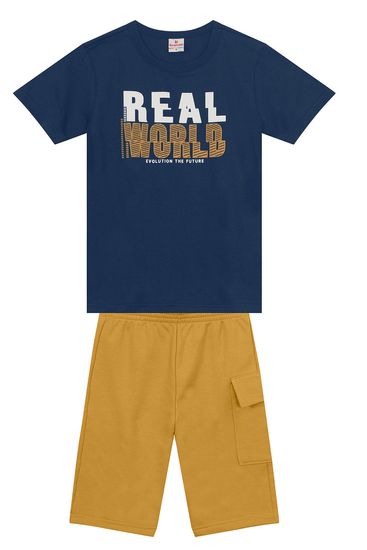Conjunto infantil menino em relevo Brandili - 10