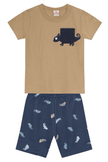 Conjunto infantil menino de camaleão Brandili - 1