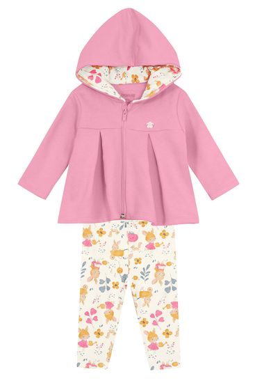 Conjunto bebê menina de coelhinho Brandili Baby - M