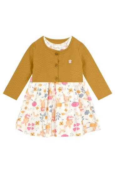 Conjunto bebê menina de coelhinho Brandili Baby - M