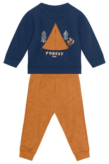 Conjunto bebê menino de cachorrinho Brandili Baby - G