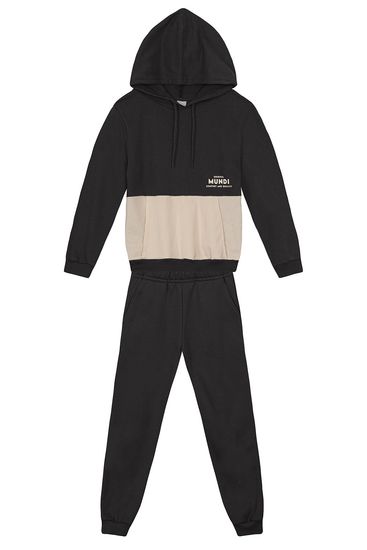 Conjunto infantil menino em tricoline dupla cor Mundi - 12