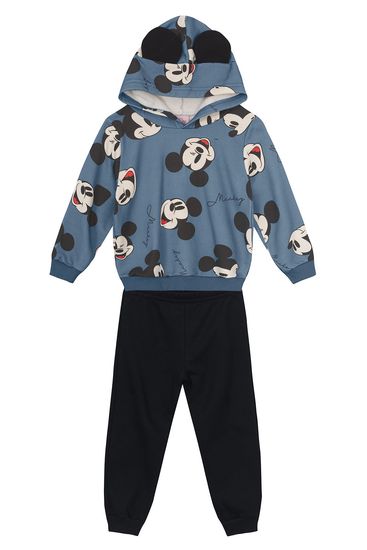 Conjunto infantil menino do Mickey Mouse brandili - 1
