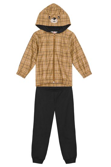 Conjunto moletom infantil menino Brandili  - 1