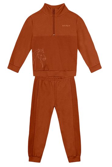 Conjunto infantil menino bordado de cavalinho Mundi - 1