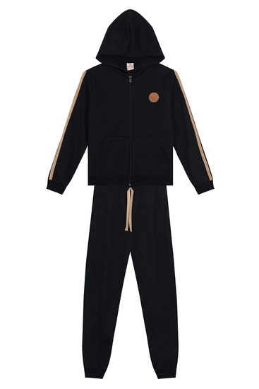 Conjunto infantil menino em moletom Brandili - 16