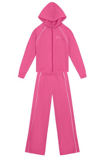 Conjunto infantil menina de coração brilhante Brandili - 10