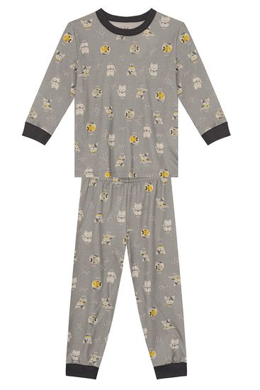 Pijama infantil menino de bichinhos Brandili - 1