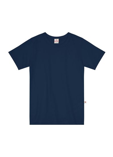 Camiseta básica infantil menino em malha Brandili - 1