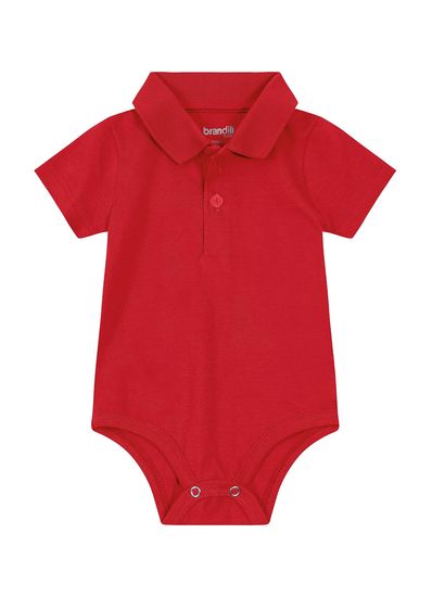 Body polo bebê unissex de malha brandili baby - G