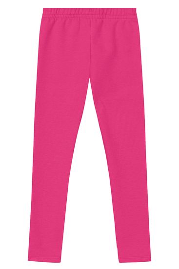Calça legging básica infantil menina em molecotton Brandili - 1