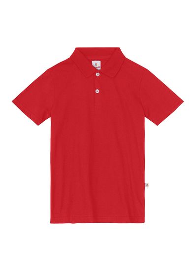Camiseta polo infantil menino em malha Brandili - 10