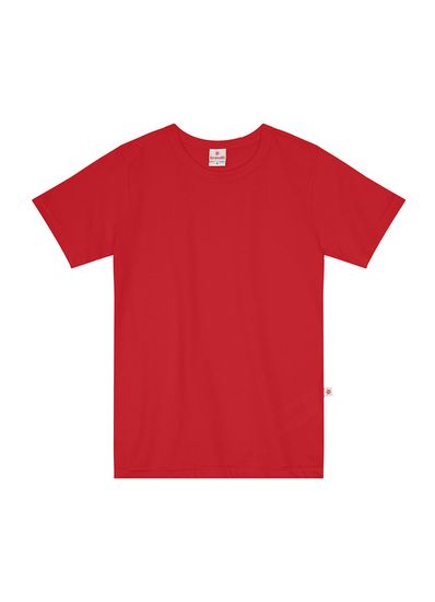Camiseta básica infantil menino em malha Brandili - 6