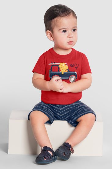 Conjunto bebê menino de dinossauro Brandili Baby - P