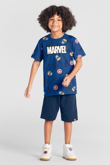 Conjunto infantil menino dos vingadores Brandili - 10