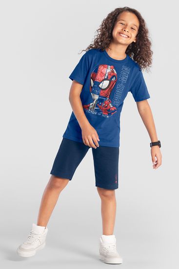 Conjunto infantil menino do homem-aranha Brandili - 10