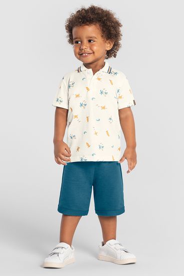 Conjunto infantil menino de praia Brandili - 2