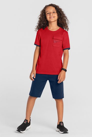Conjunto infantil menino com aplique termocolante Brandili - 10