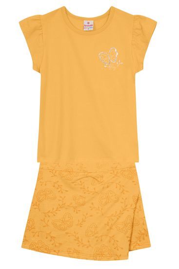 Conjunto infantil menina de borboleta Brandili - 4
