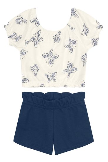 Conjunto infantil menina de borboletas Brandili - 1
