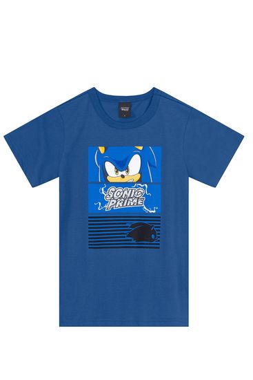Camiseta infantil menino do sonic Brandili - 10