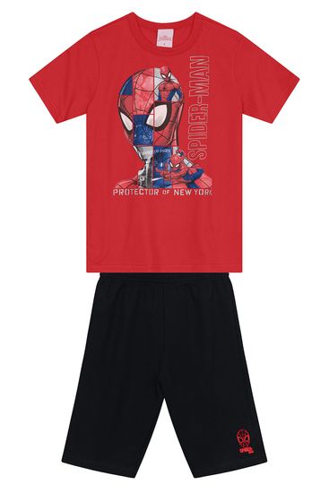 Conjunto infantil menino do homem-aranha Brandili - 10