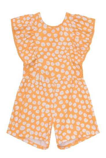 Macaquinho infantil menina animal print Brandili - 1