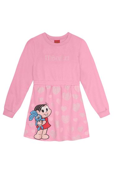 Vestido infantil menina Turma da Mônica Brandili - 10