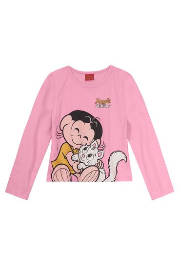 Blusa infantil menina Turma da Mônica Brandili - 10