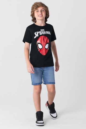 Camiseta Homem Aranha infantil menino Brandili - 10