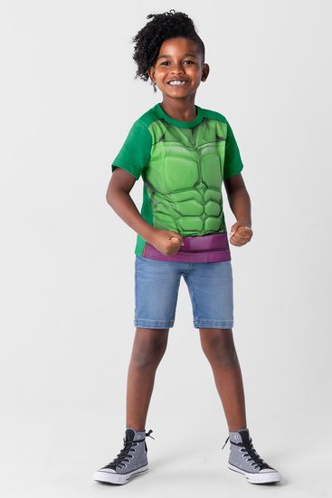 Camiseta Marvel Avengers infantil menino Brandili - 10