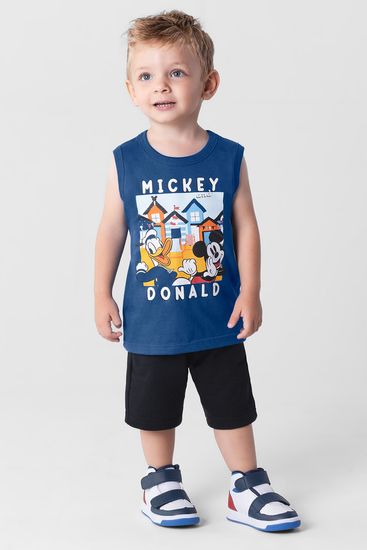 Regata Mickey Mouse infantil menino Brandili - 1