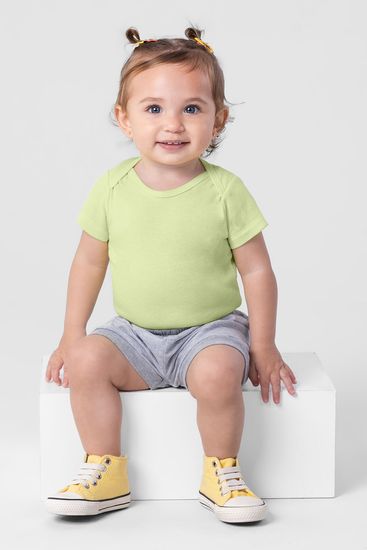 Body bebê unissex em ribana Brandili baby - G
