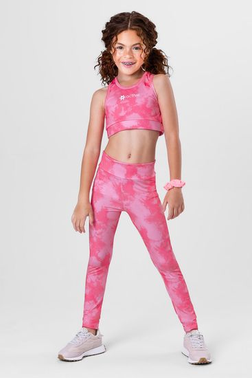 Calça legging infantil menina Active Brandili - 12