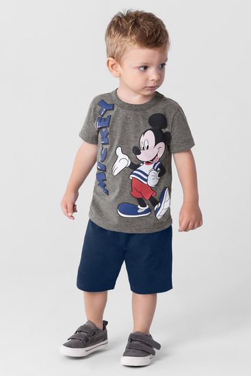 Conjunto Mickey Mouse infantil menino Brandili - 1