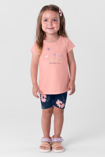 Conjunto ciclista infantil menina Brandili - 1