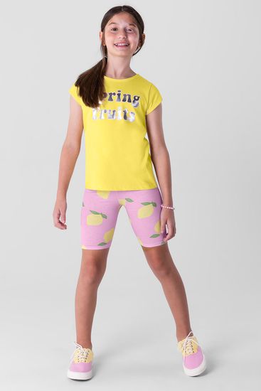 Conjunto ciclista infantil menina Brandili - 10