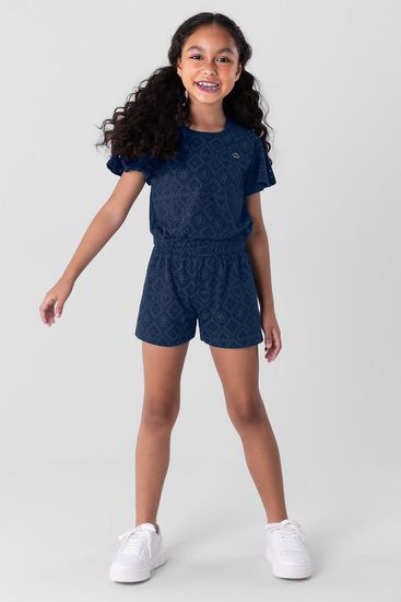 Conjunto infantil menina em malha Brandili - 4