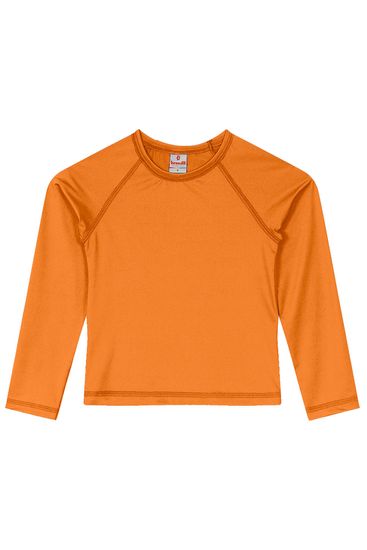 Camiseta Infantil Unissex Em Malha Com Proteção UV Brandili