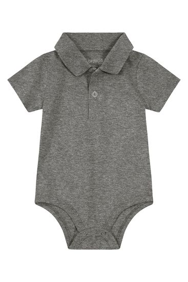 Body polo bebê menino em malha Brandili Baby - P