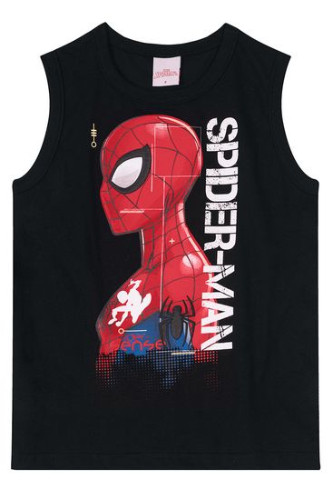 Regata Homem Aranha infantil menino Brandili - 10