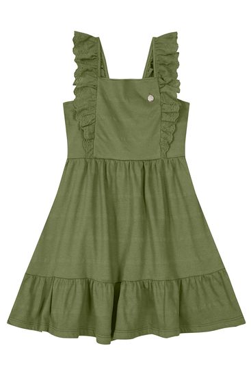 Vestido infantil menina Mundi - 10