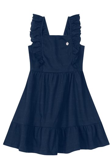 Vestido infantil menina Mundi - 4