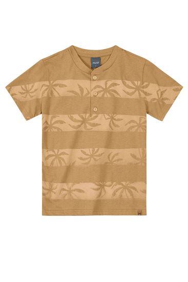 Camiseta infantil menino em malha Mundi - 10