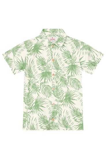 Camisa infantil menino estampada Brandili - 4