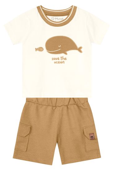 Conjunto infantil menino Mundi - G