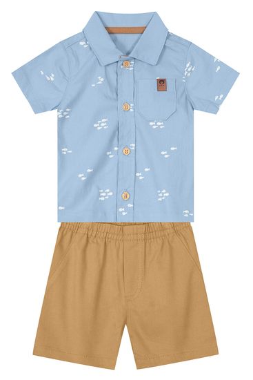 Conjunto infantil menino Mundi - M