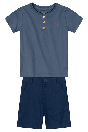 Conjunto infantil menino Mundi - 1