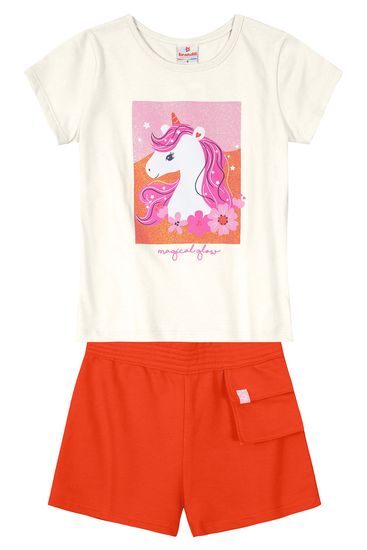 Conjunto infantil menina Brandili - 4